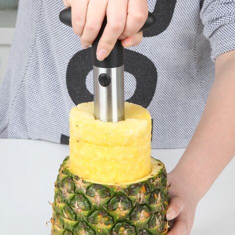 Affetta ananas, coltello da cucina in acciaio inox, utensili da frutta, utensili da cucina