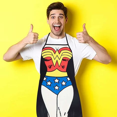 Grembiuli Divertenti Coppia Fengaim - Set 2 Pezzi Impermeabili Per Cucina E BBQ