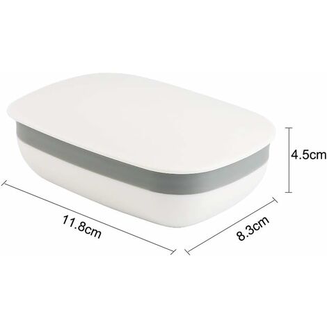 PORTASAPONE BALENA CERAMICA portasapone in ceramica vassoio drenante