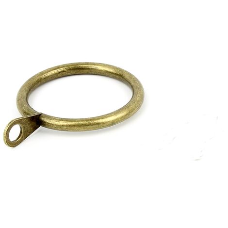 50 Anelli Per Tende In Metallo Con Diametro Interno Di 32 Mm