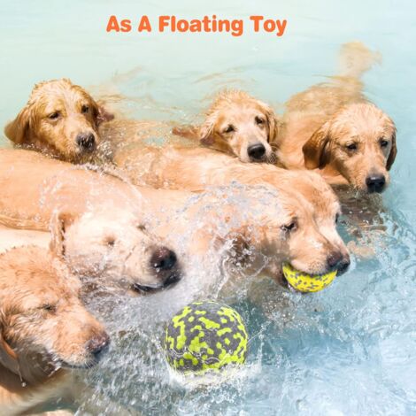 Pallina Giocattolo Per Cani Con Cinghia - Interattiva, Galleggiante, Per Interni Ed Esterni - Foto 7