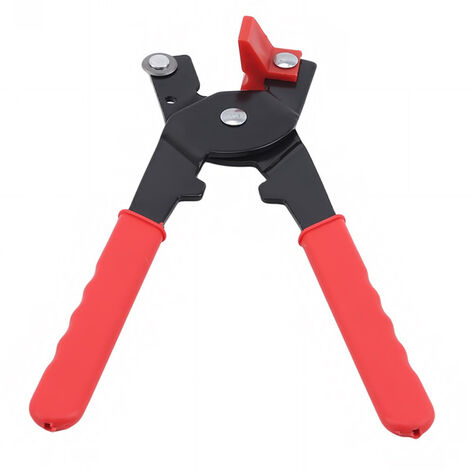 Tengtools Forbici Tagliapiastrelle Sinistra - Taglio Lamiera 1,5 Mm E Acciaio 0,9 Mm, Lunghezza 250 Mm