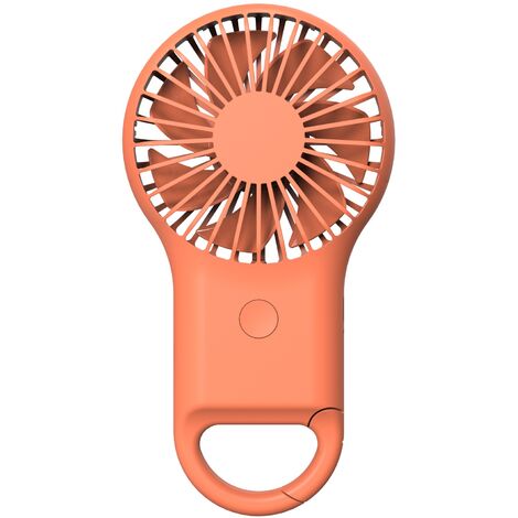 Mini ventilatore portatile ventilatore a mano batteria ricaricabile USB 3 velocità 180