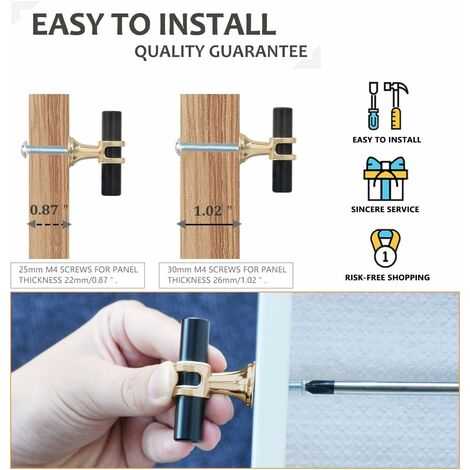 Set 4 Maniglie Per Mobili In Pelle - Pomelli Vintage Per Cassetti E Armadi, Colore Verde - Foto 4