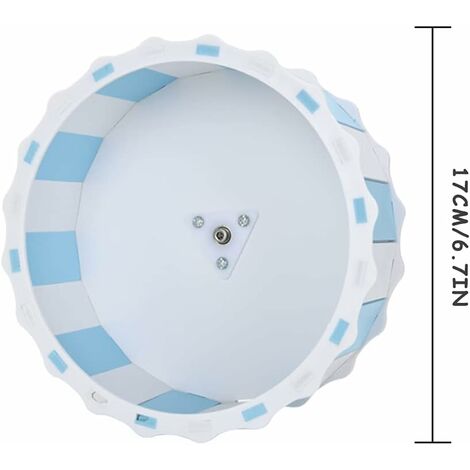 Ruota Per Criceti Super Silenziosa - Diametro 17 Cm, In Plastica Sicura, Per Piccoli Animali - Foto 2