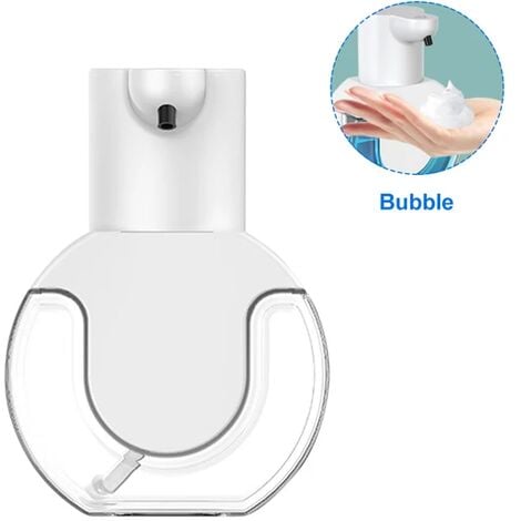 Dispenser automatico di sapone Touchless Disinfettante per le mani  Bottiglia Sensore a infrarossi Dispenser di sapone a parete Bubble  Accessori per il