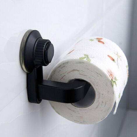 1pc ventosa cremagliera cucina bagno stoccaggio accessori per asciugamani a  prova d'umidità scaffale porta carta