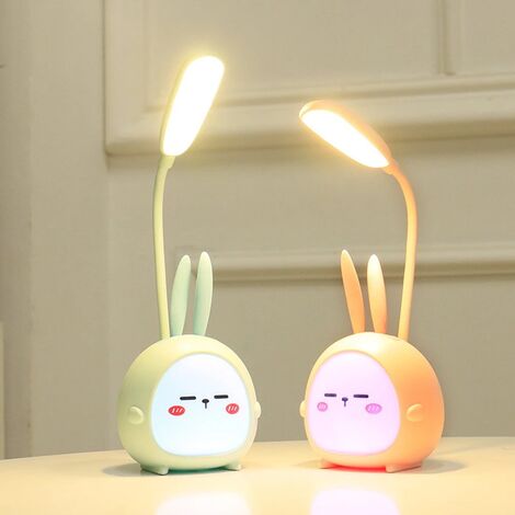 Lampada Da Tavolo, Alimentata A Batteria, Pieghevole E Portatile, Lampada Ricaricabile A Led Senza Fili E Dimmerabile A 8 Livelli, Carina Lampada Da Scrivania Con Batteria | SHEIN ALIA