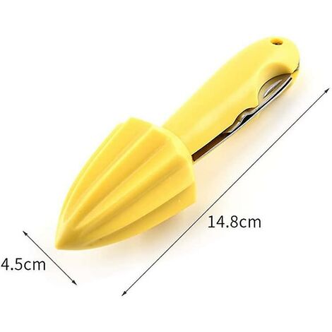 HOFMEISTER Spremiagrumi Manuale In Legno D'Ulivo - 15 Cm - Estrattore Per Limoni E Arance