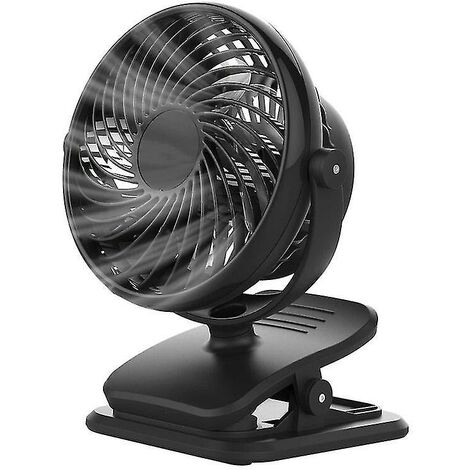 Ventilatore Da Tavolo USB MENQANG – Silenzioso 28dB, 4 Velocità + Regolazione Continua, Luci RGB E Alimentazione Type-C
