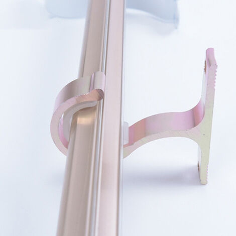 IPEAK Staffe Per Asta Tenda In Metallo - Set Da 2 - Supporto 28 Mm - Fino A 4,9 Kg Di Portata - Rame