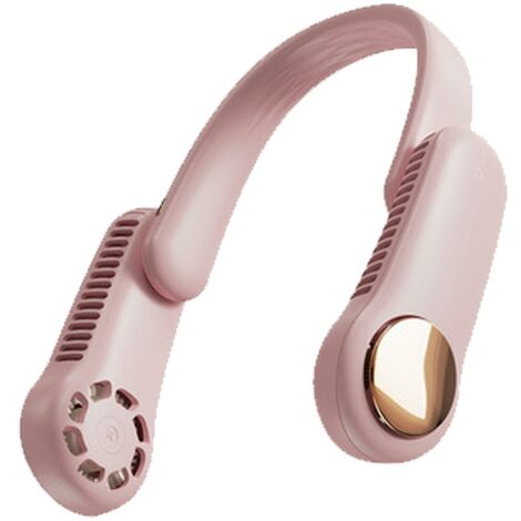 Ventilatore Collo Silenzioso, Mini Ventilatore Portatile Ricaricabile