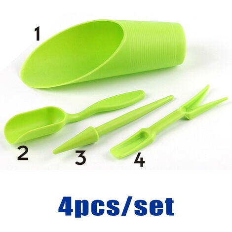Set Di Attrezzi Per Piantare Fiori Strumenti Per La Coltivazione E La Cura Delle Piante Domestiche Mini Attrezzi Da Giardino Kit Per Piantare Piante Grasse 4 Pezzi Verde 68688393