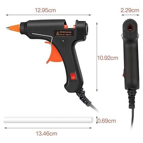 20 Bastoncini Di Cera Per Sigilli - Compatibili Con Pistola Per Colla, 11mm, Colore Bianco Perla - Foto 2