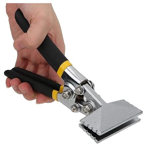 Pinza Per Piegare Lamiere KATSU 150 Mm - Strumento Multifunzione Con Ganasce Graduate E Impugnatura Antiscivolo - Foto 2