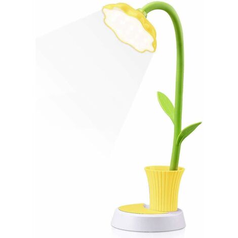 Lampada da tavolo ricaricabile con diffusore a LED dimmerabile - 3W - Lumen 240 - 2700k Luce Calda - IP20