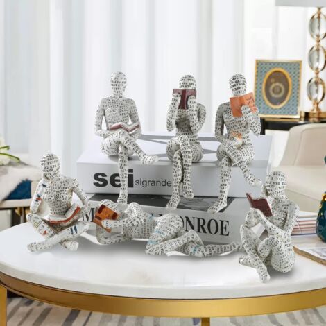 STATUA DI CONIGLIO, Statuetta Di In Resina, Decorazione Di Di Pasqua, Scultura EUR 21,36 - Foto 9