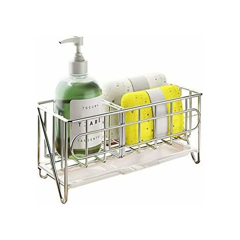 Organizer-Cucina - Rubinetto Spugna per Pulizia Porta Sapone Porta  Spazzolone