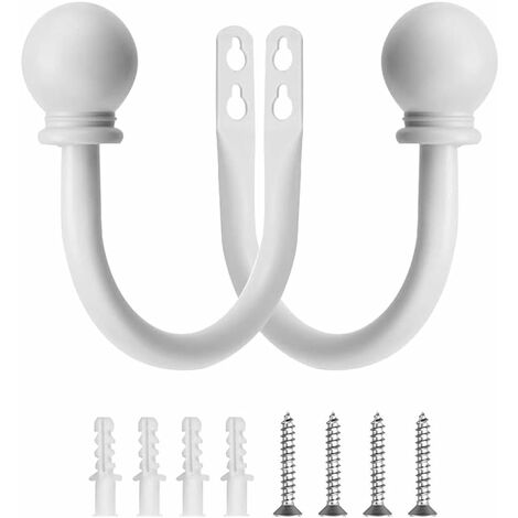 Ganci Per Garage In Acciaio - 2 Pezzi Piccoli J, Organizer Attrezzi Da Giardino, Antiruggine