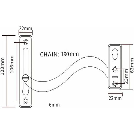 EUROLITE AG-5 CATENA DI SICUREZZA ZINCATA MODULO A CARICO 5KG
