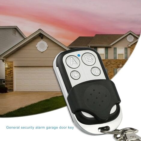 Telecomando Universale Per Porta Garage 433 MHz – 4 In 1 Rolling Code E Fisso, Compatibile Con Oltre 90 Marche, Rosso