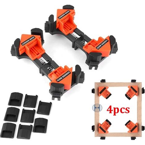 Morsetto a sgancio rapido Desk per la lavorazione del legno, clip fissa, morsetto per cani rapido, pressa a cricchetto regolabile per panchine per la