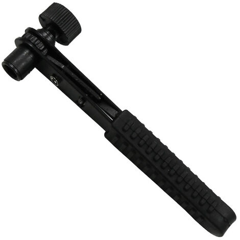 TopHomer Chiave Inglese Piccola 4 Pollici, 100 Mm, Chiave Inglese Regolabile, Mini Chiave Inglese Antiscivolo Per Riparazione E Manutenzione, Nero