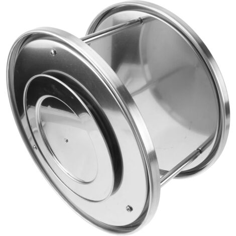 4 Pz Piatto Di Condimento Piatti Di Condimento Rotondi Piatti Di Salsa Di Metallo Porzione Tonda Mini Piatto Da Portata Soia Acciaio Inossidabile Piatto Di Zucchero Impilabile