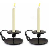 Chic Antique Portacandele per Mini Candele Coniche - Flower - Svizzera