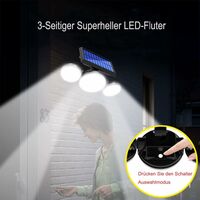 BRILONER - Lampada solare per esterni con sensore crepuscolare BRILONER - Lampada solare per esterni con sensore crepuscolare