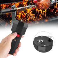 Motore Per Girarrosto Da Barbecue – A Batteria, Velocità Variabile, Staffa Inclusa, Per Campeggio E Giardino