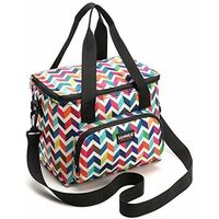 Borsa Termica Porta Pranzo Per Bambini E Adulti - Con Cinghia Regolabile E Design Sorridente - Foto 11