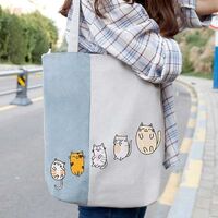 15 Toppe Termoadesive Con Gatto - Ricamate, Per Abbigliamento, Zaini, Jeans, Decorazioni Fai Da Te - Foto 2