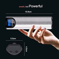 HOTO Compressore Aria Portatile Senza Fili - 150 PSI, Display LED, USB-C - Per Auto, Moto, Bici, Palloni - Foto 8