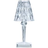 Luce notturna a LED con proiezione di cristalli di diamante USB di ricarica tocco ristorante bar decorazione lampada da tavolo luce notturna da comodino (Diamond Light)
