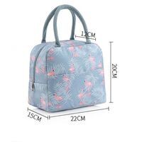 Borsa Termica Pranzo Isolata - Impermeabile, 26x20x8.5cm, Tessuto Oxford, Ideale Per Ufficio E Scuola - Foto 10