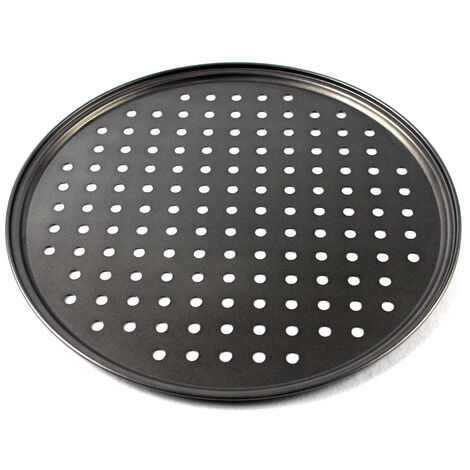 Plaque de cuisson en maille plate pour four 30,5 cm Grille à pizza en alliage daluminium 15,2-35,6 cm 