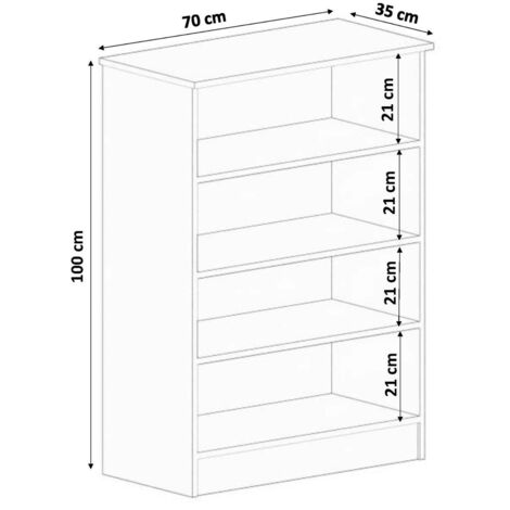 BERGEN White Shoe Cabinet