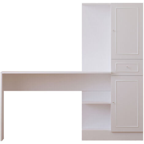 GISELLE White Storage Desk