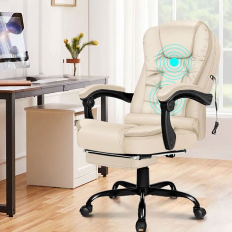 Massage Office Chair with Footrest and Executive Office Chair