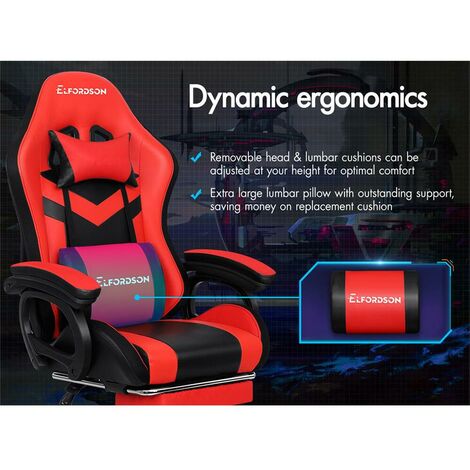 Red Bull Gtgamez Gaming Chair Review ELFORDSON Gaming Office Chair
