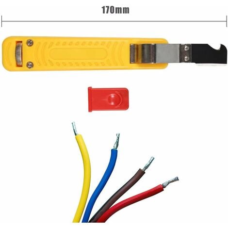 Pince a denuder automatique PreciStrip16 - 0,08-16mm2 - Coupe-cables 16mm2  KNIPEX