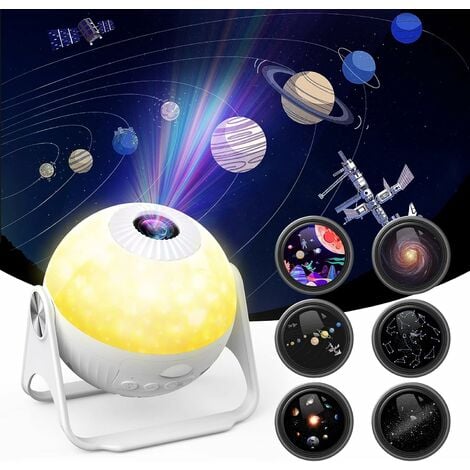 Acheter Projecteur LED étoiles 6 en 1, veilleuse, planétarium, galaxie,  projecteur étoilé