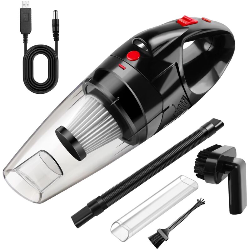 Mini Vacuum Cleaner, 3 In 1 15000PA Car Vacuum &150000RPM Air - View #5