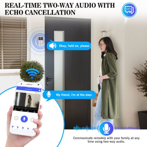 2 way audio store doorbell