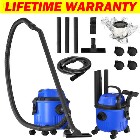 Hnahdle Wet & Dry Vacuum Cleaner 15L Water Tank 3 In 1 Blower Floor Cleaning