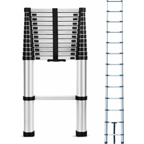 6.6 Ft Aluminum Extension Ladder 6.6 Ft Aluminum Telescoping