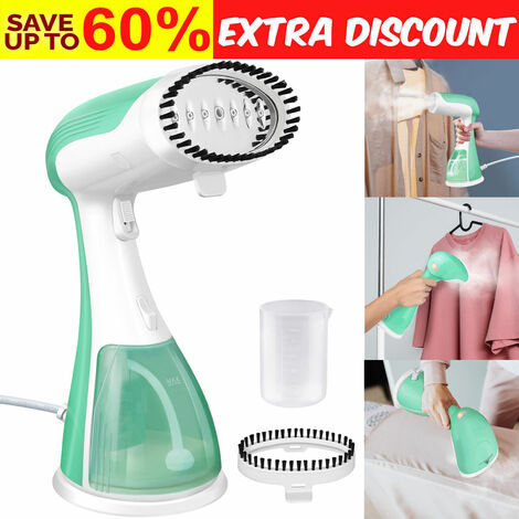 Clothes Steamer Handheld Portable Garment Steamer Ironing Horizontal