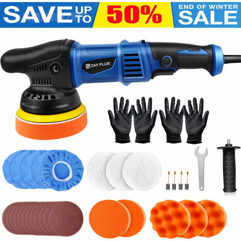 3500W Car Polisher Pad Buffer Waxing Buffing Polishing Sponge Pads Cleaner Kit (1/5)