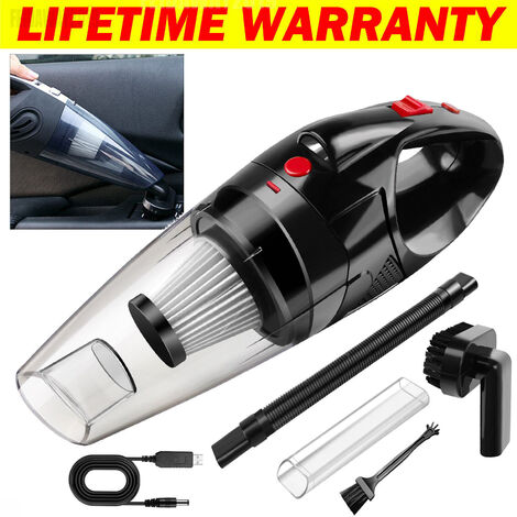 Powerful 4 IN1 Cordless Car Vacuum Cleaner Strong Suction Handheld Vacuum Home